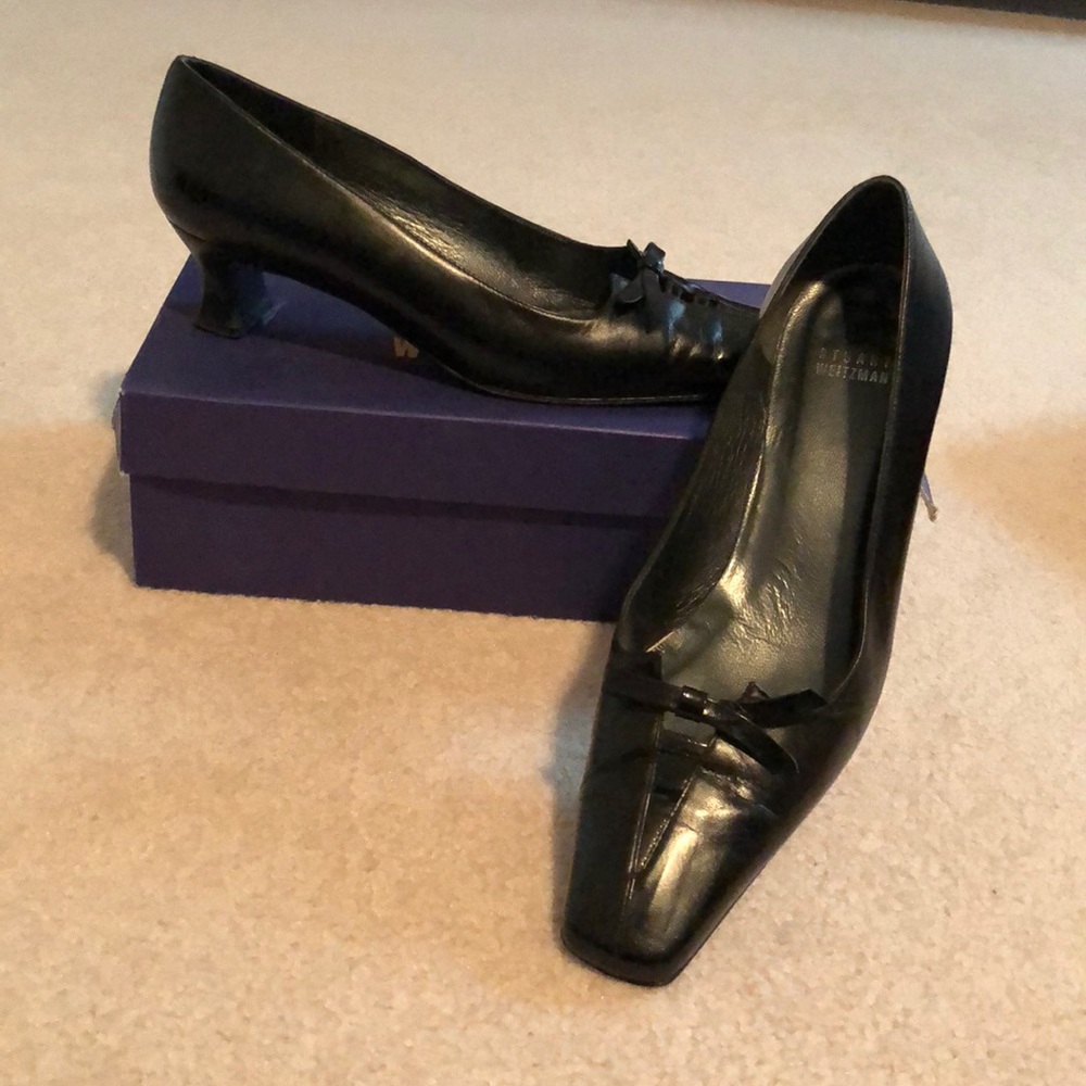 Stuart Weitzman Black Pump Size 10